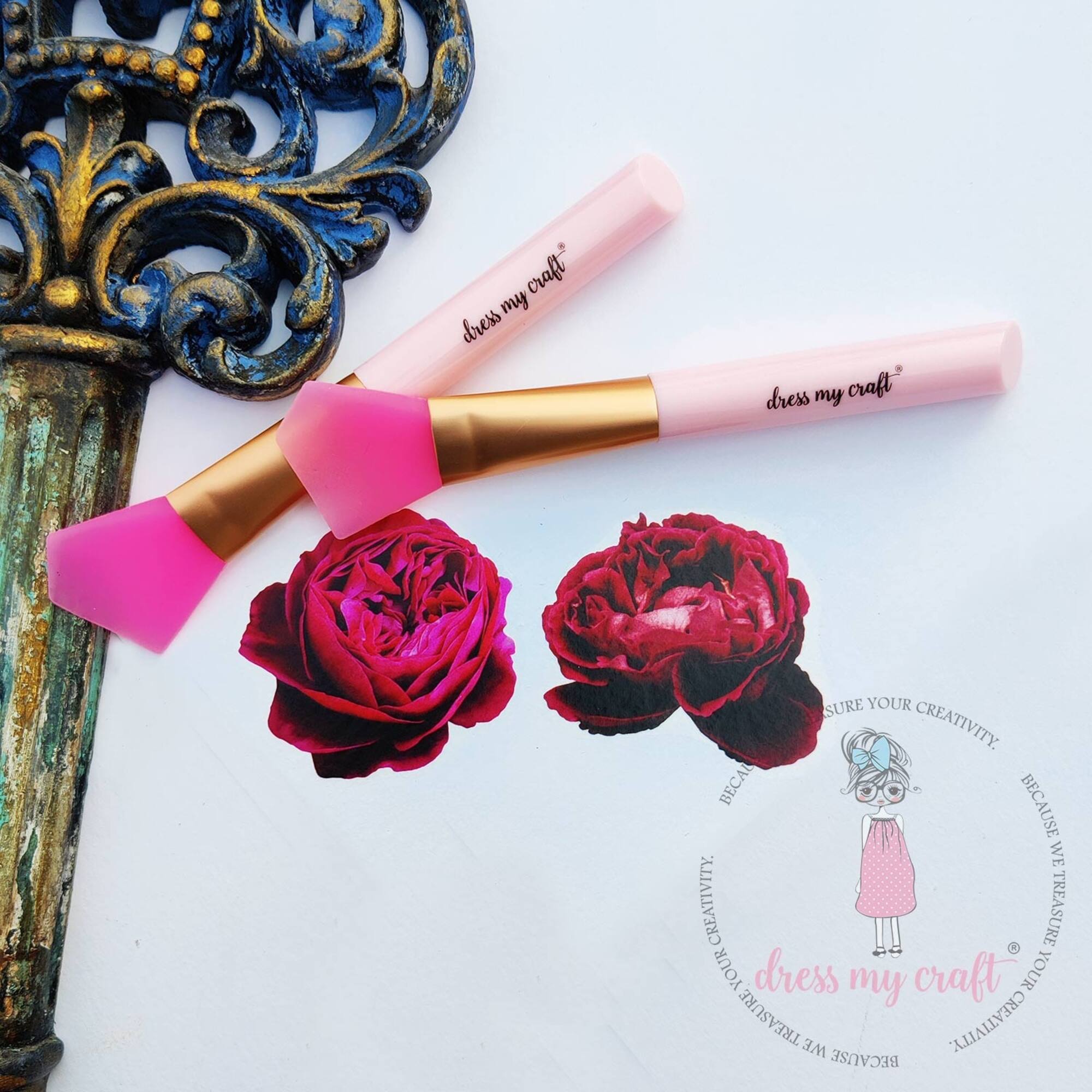 Dress My Craft® Silicone Spatula Brush